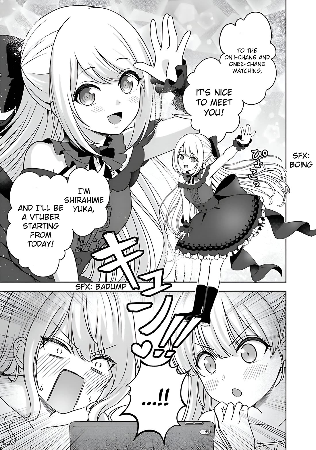 I was Heartbroken, So I Became a VTuber, But Then I Became Popular with the Older Ladies Chapter 3 page 5 - Chapter 3: Channel Set-up