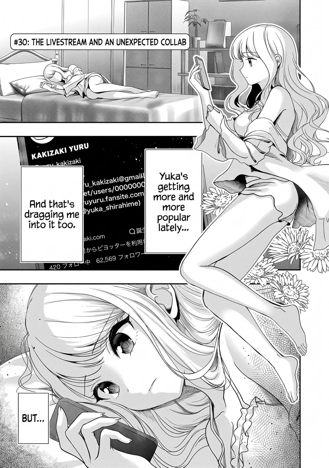 I was Heartbroken, So I Became a VTuber, But Then I Became Popular with the Older Ladies Chapter 30 page 1 - Chapter 30