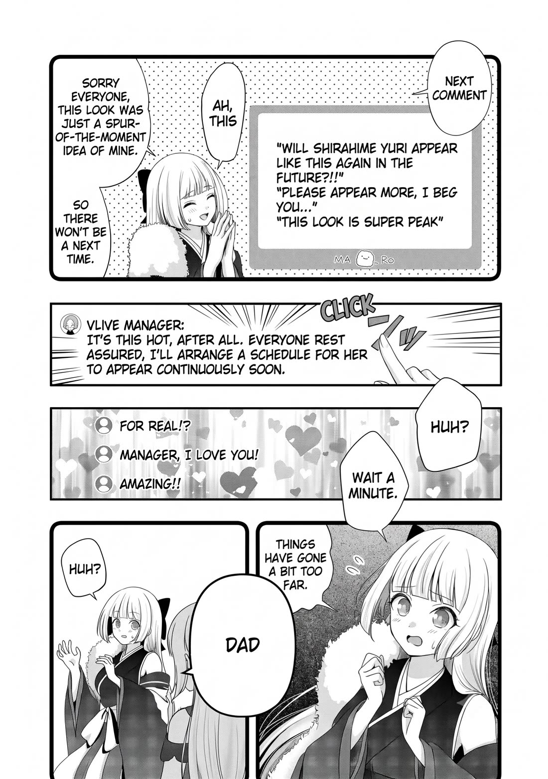 I was Heartbroken, So I Became a VTuber, But Then I Became Popular with the Older Ladies Chapter 30 page 18 - Chapter 30