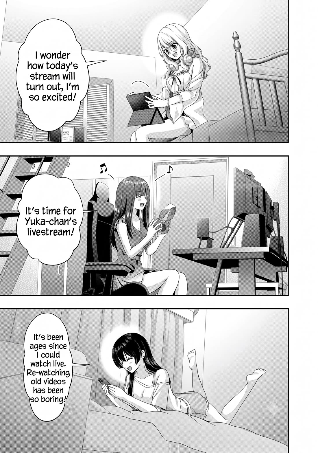I was Heartbroken, So I Became a VTuber, But Then I Became Popular with the Older Ladies Chapter 30 page 3 - Chapter 30