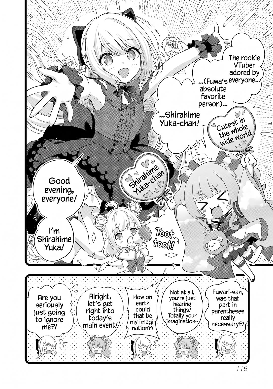 I was Heartbroken, So I Became a VTuber, But Then I Became Popular with the Older Ladies Chapter 35 page 4 - Chapter 35