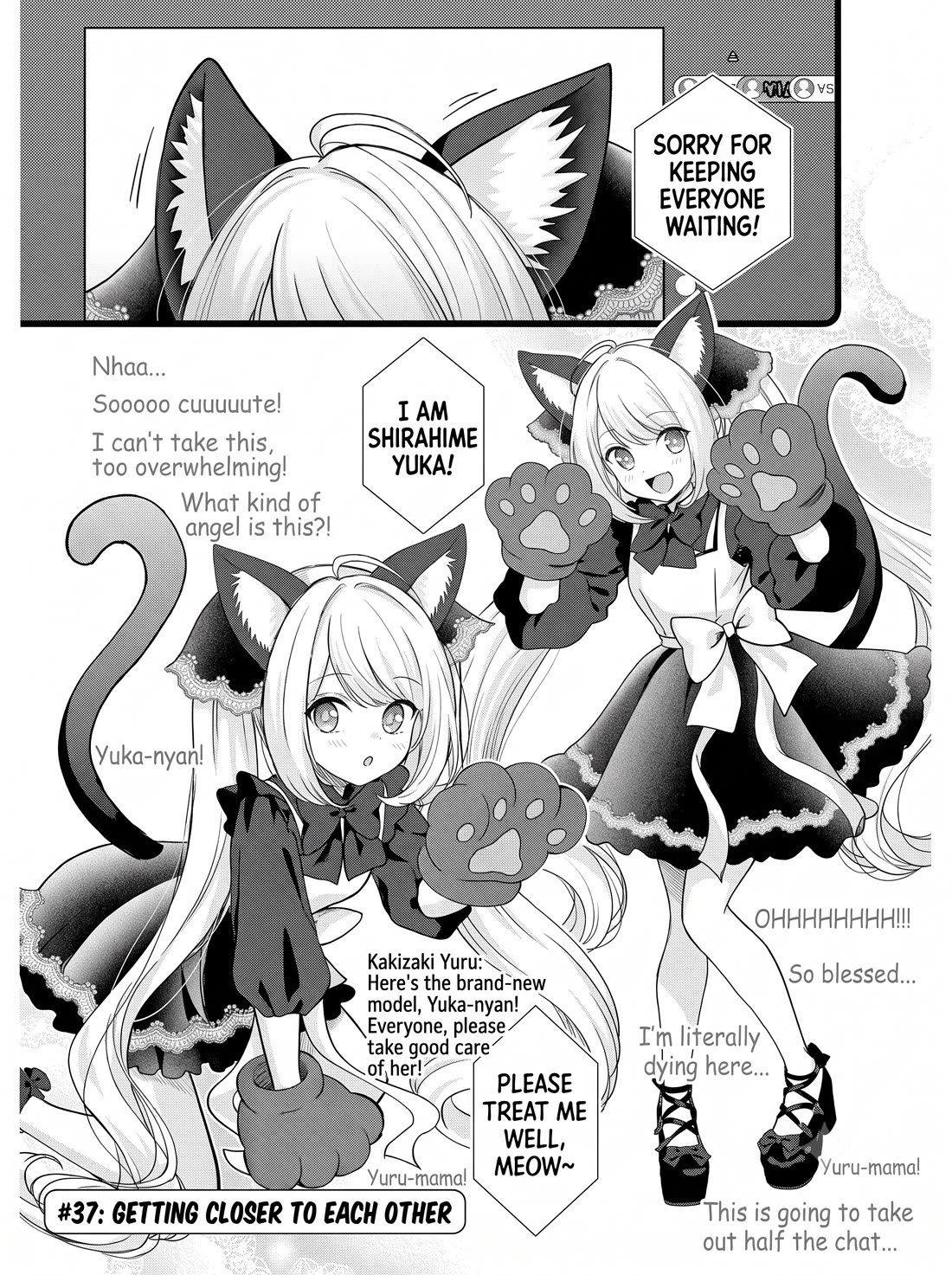 I was Heartbroken, So I Became a VTuber, But Then I Became Popular with the Older Ladies Chapter 37 page 1 - Chapter 37