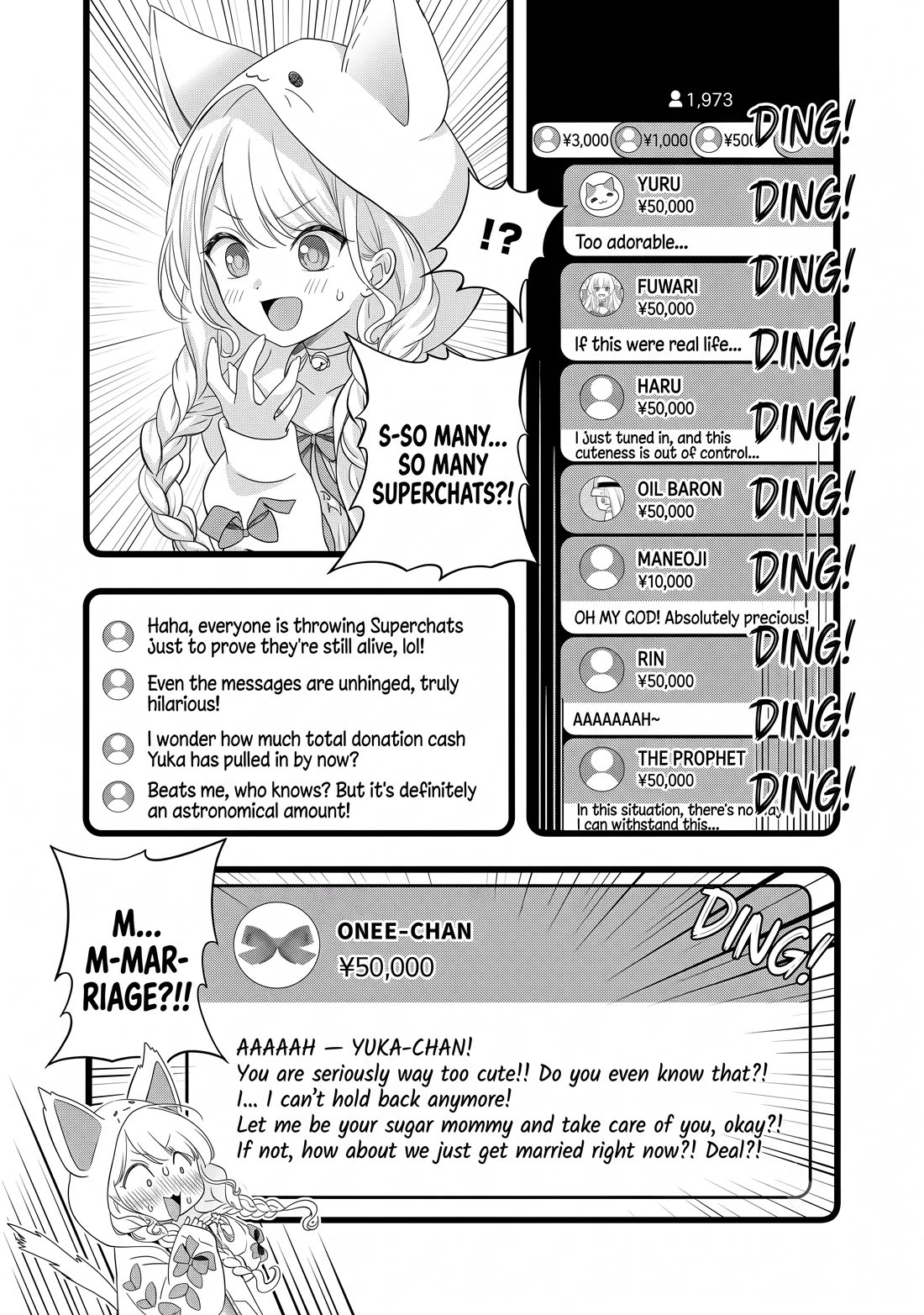 I was Heartbroken, So I Became a VTuber, But Then I Became Popular with the Older Ladies Chapter 37 page 5 - Chapter 37