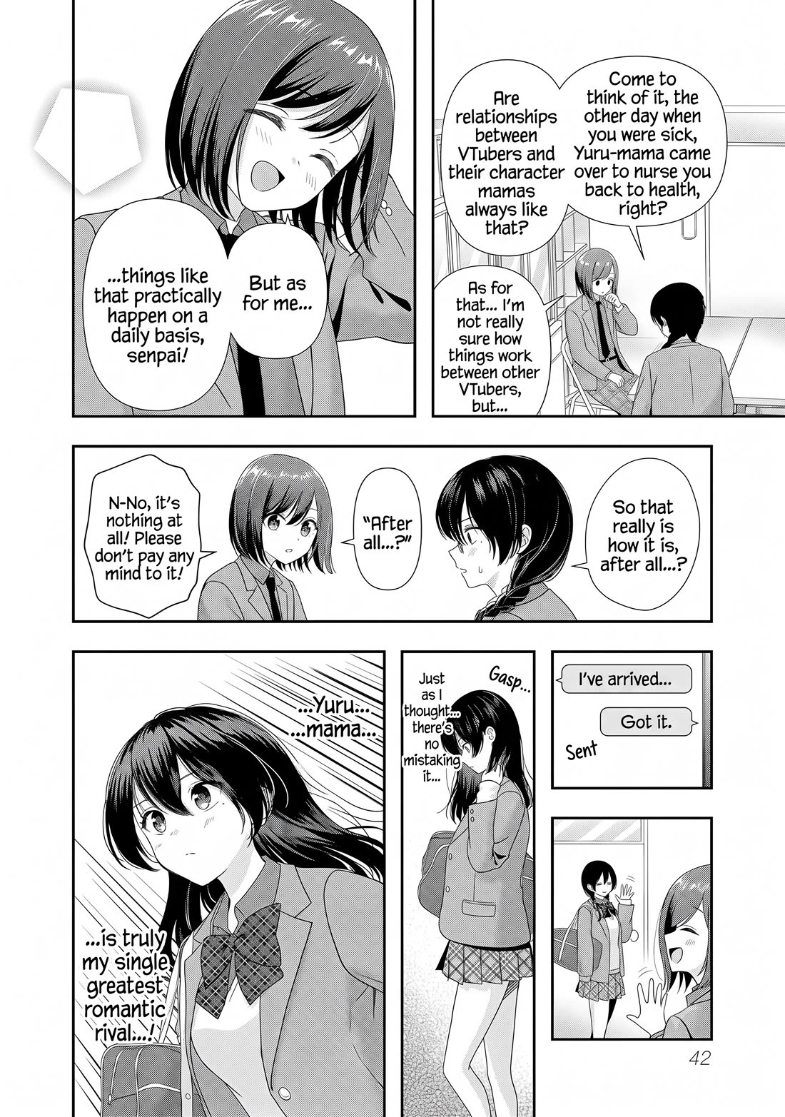 I was Heartbroken, So I Became a VTuber, But Then I Became Popular with the Older Ladies Chapter 38 page 12 - Chapter 38