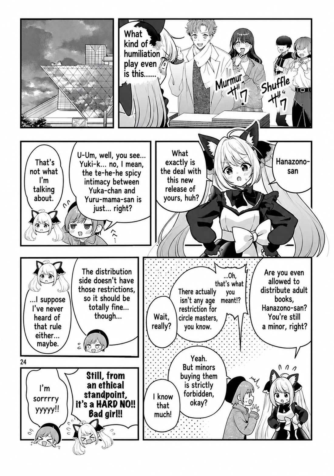 I was Heartbroken, So I Became a VTuber, But Then I Became Popular with the Older Ladies Chapter 39 page 24 - Chapter 39
