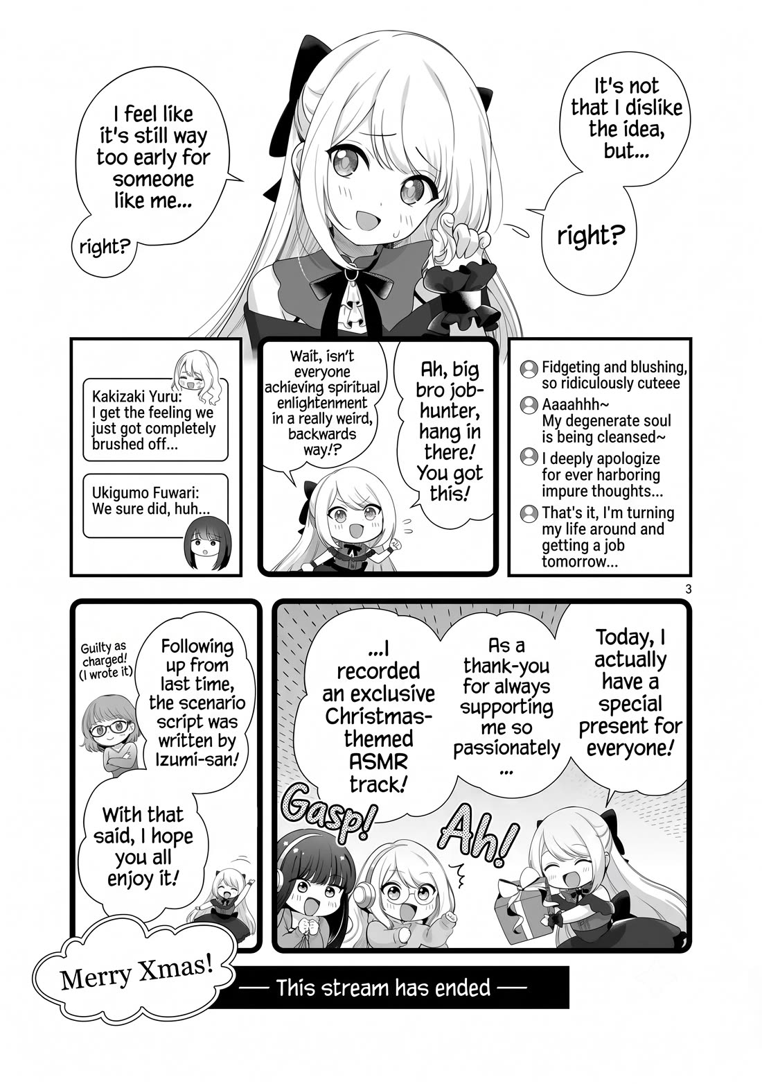 I was Heartbroken, So I Became a VTuber, But Then I Became Popular with the Older Ladies Chapter 39 page 3 - Chapter 39
