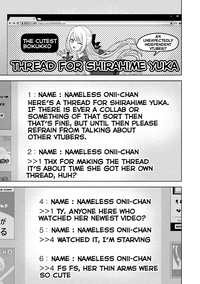 I was Heartbroken, So I Became a VTuber, But Then I Became Popular with the Older Ladies Chapter 4 page 19 - Chapter 4: Let’s shoot a cooking video!