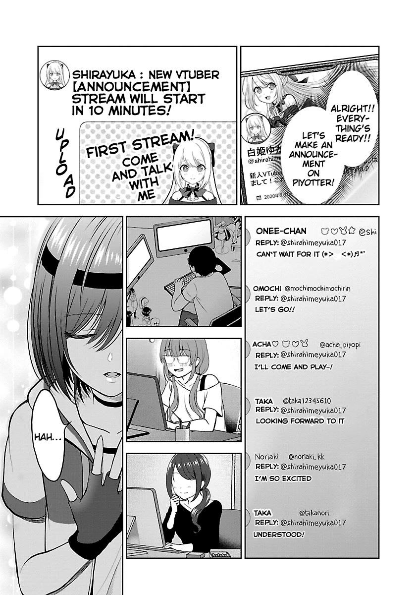 I was Heartbroken, So I Became a VTuber, But Then I Became Popular with the Older Ladies Chapter 4 page 27 - Chapter 4: Let’s shoot a cooking video!