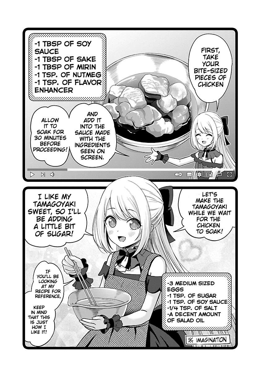 I was Heartbroken, So I Became a VTuber, But Then I Became Popular with the Older Ladies Chapter 4 page 9 - Chapter 4: Let’s shoot a cooking video!