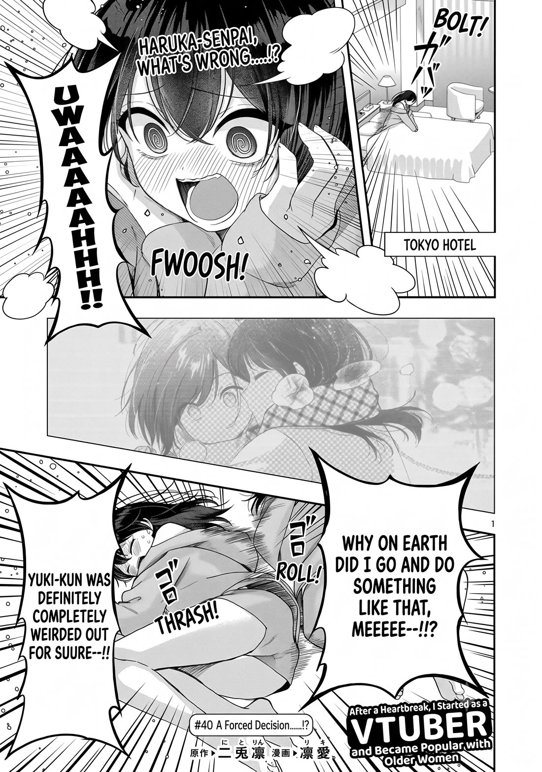I was Heartbroken, So I Became a VTuber, But Then I Became Popular with the Older Ladies Chapter 40 page 1 - Chapter 40