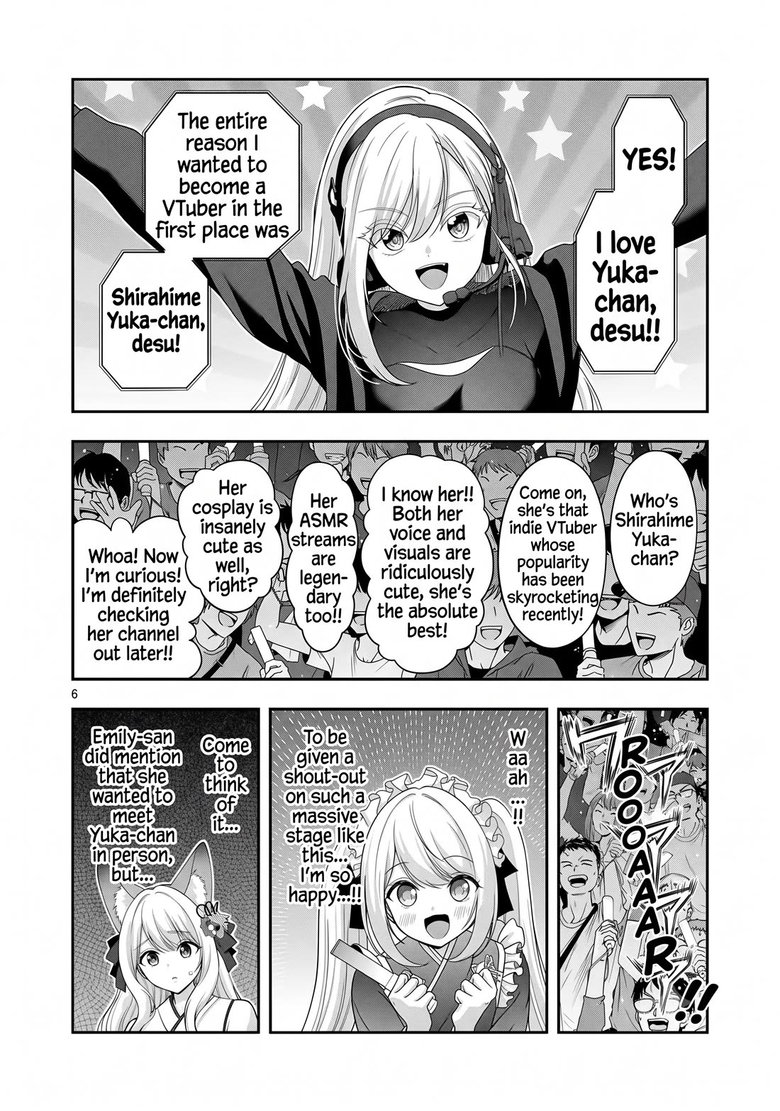 I was Heartbroken, So I Became a VTuber, But Then I Became Popular with the Older Ladies Chapter 41 page 6 - Chapter 41