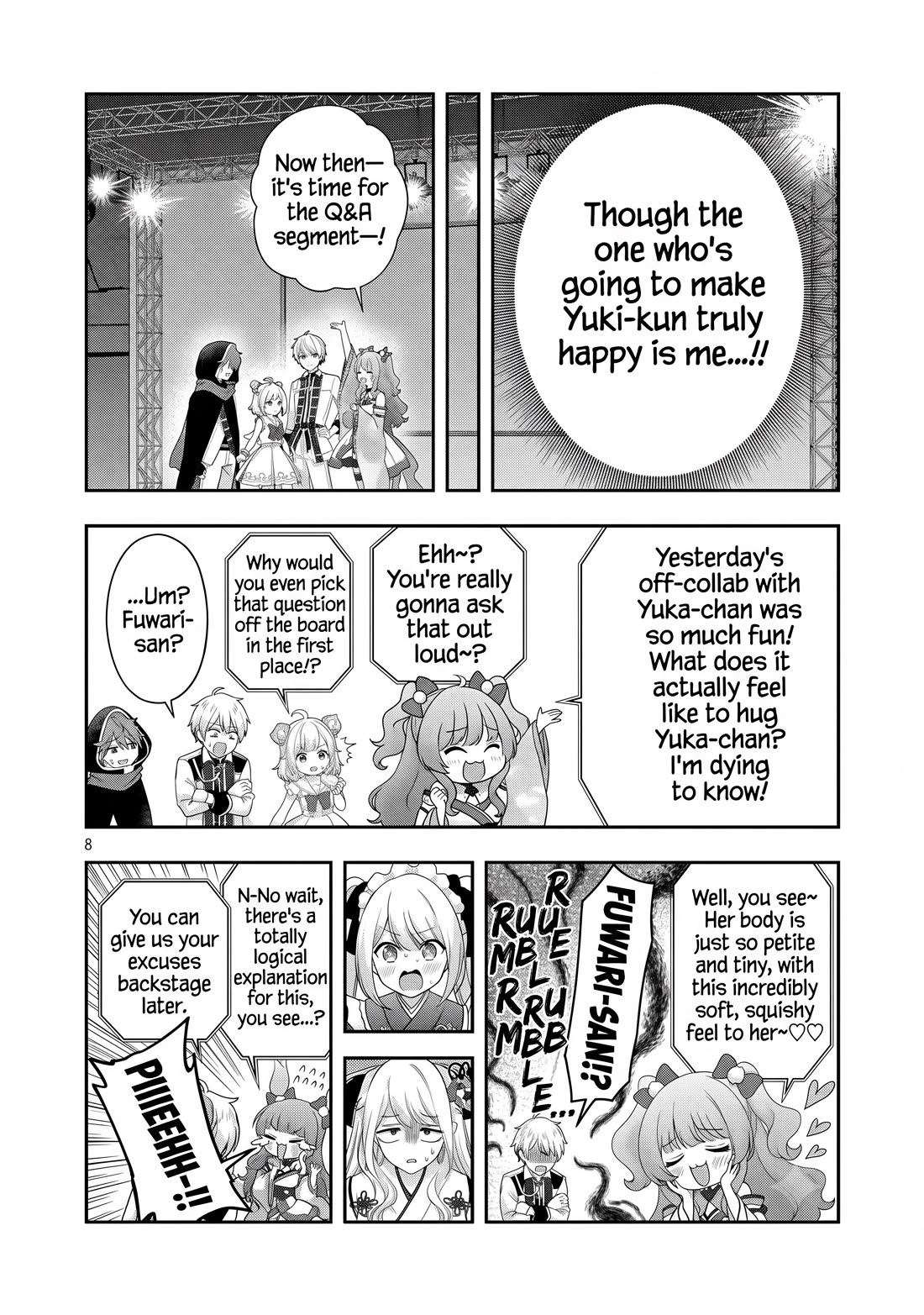 I was Heartbroken, So I Became a VTuber, But Then I Became Popular with the Older Ladies Chapter 41 page 8 - Chapter 41