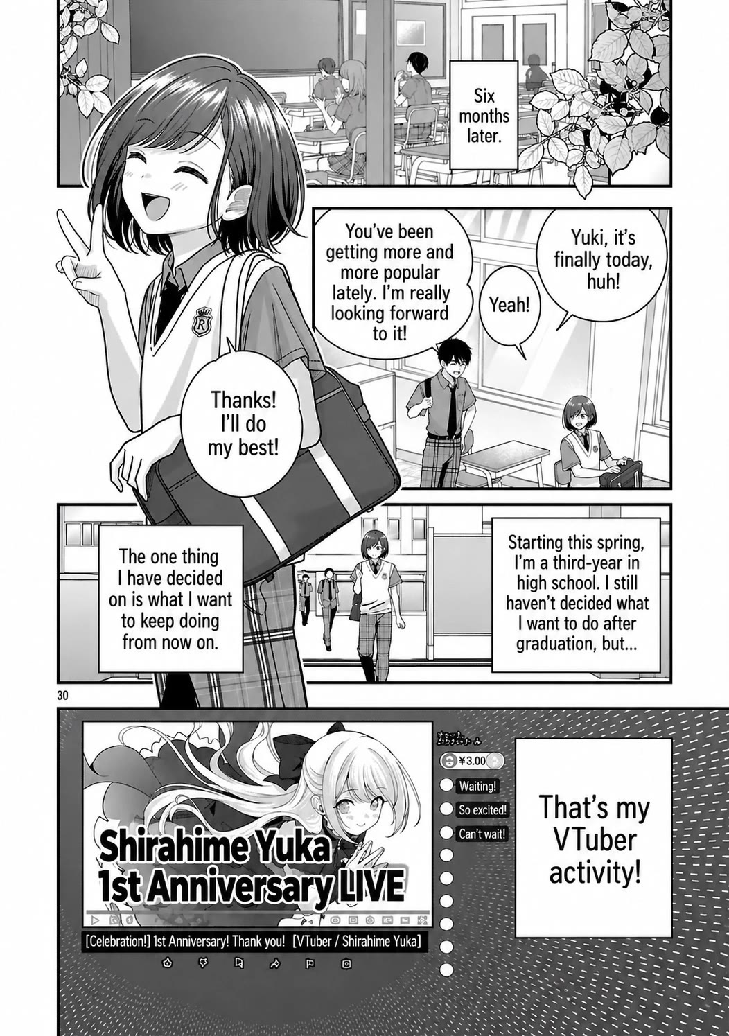 I was Heartbroken, So I Became a VTuber, But Then I Became Popular with the Older Ladies Chapter 42 page 32 - Chapter 42 [END]