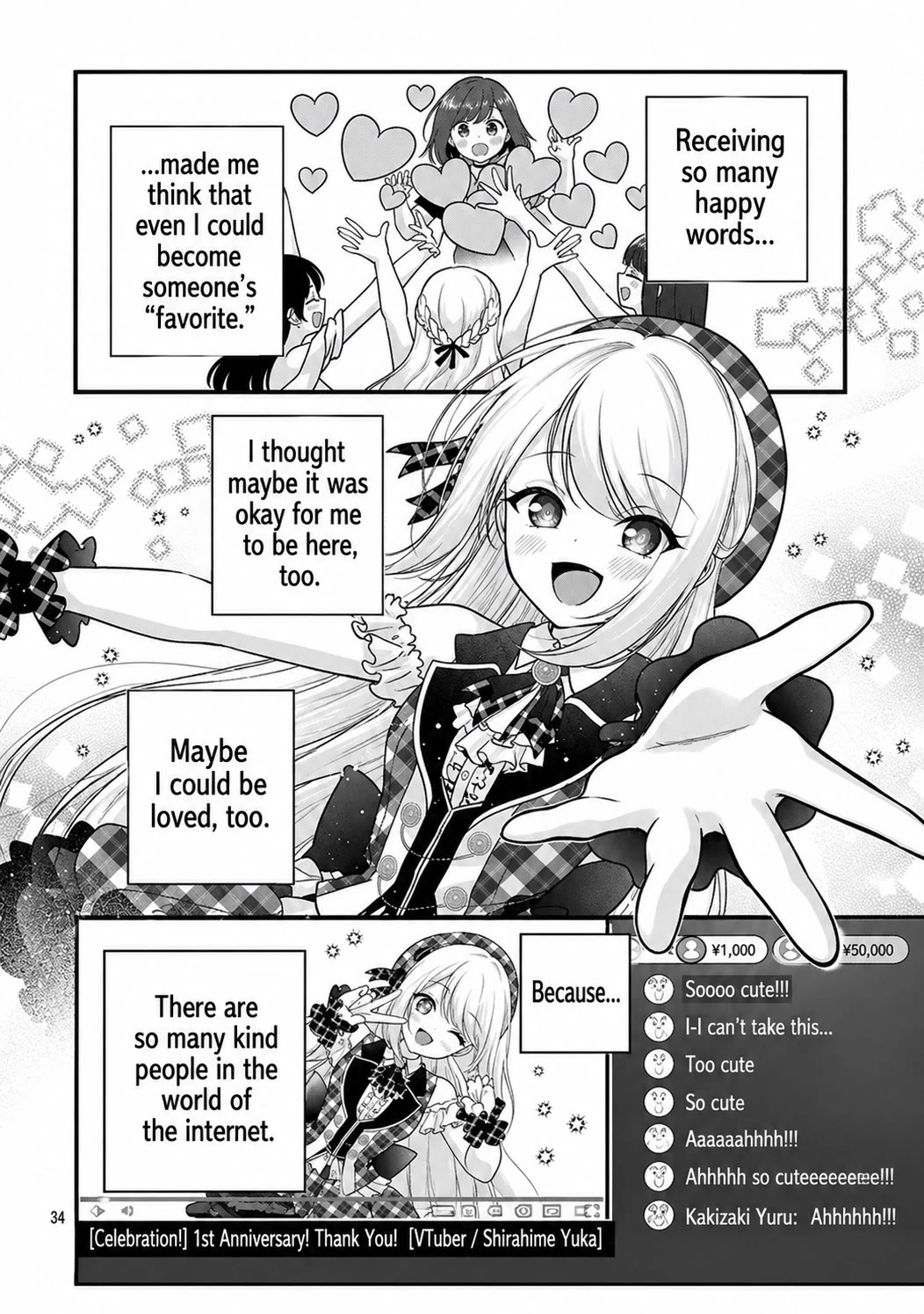 I was Heartbroken, So I Became a VTuber, But Then I Became Popular with the Older Ladies Chapter 42 page 36 - Chapter 42 [END]