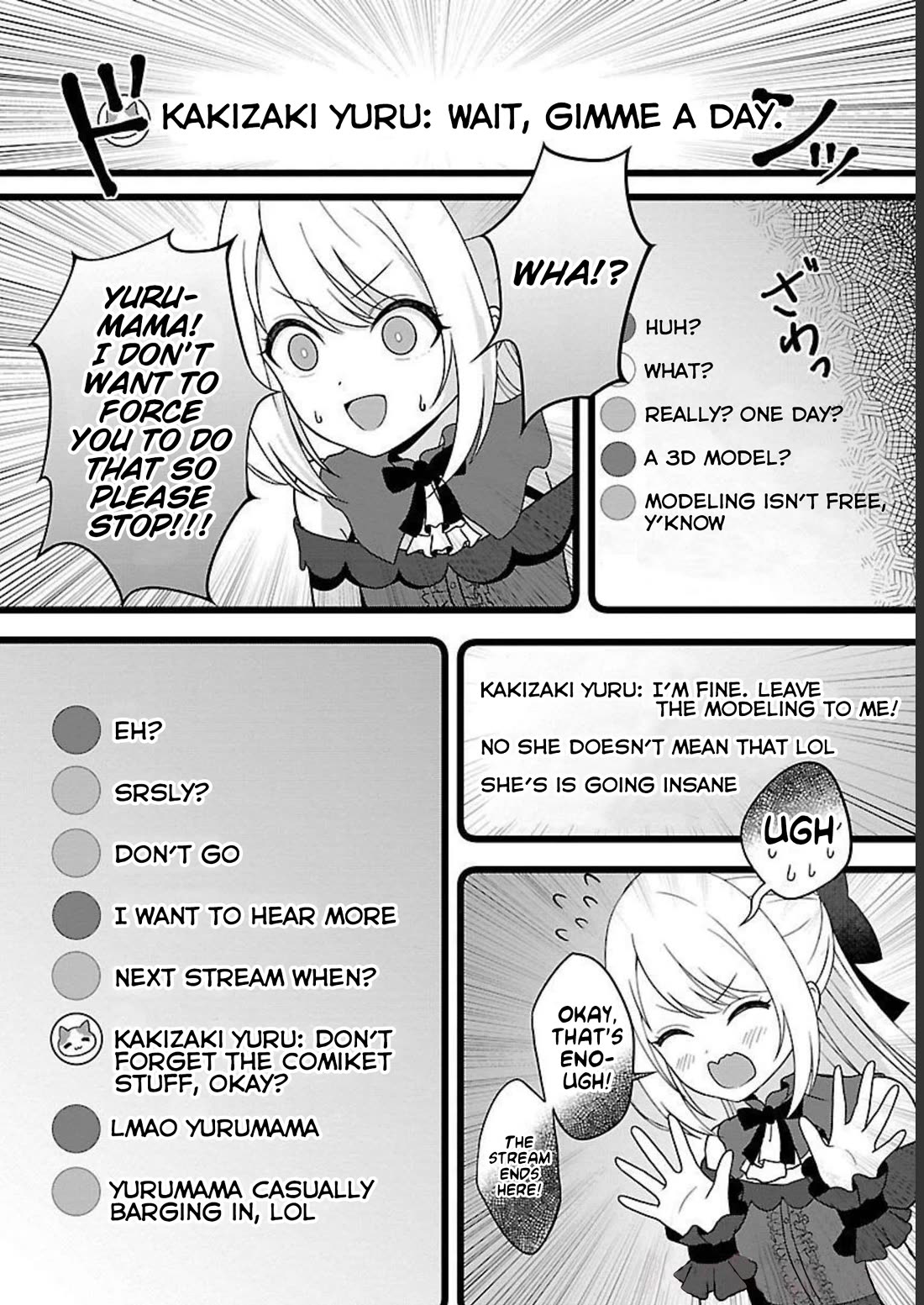 I was Heartbroken, So I Became a VTuber, But Then I Became Popular with the Older Ladies Chapter 5 page 19 - Chapter 5: First stream