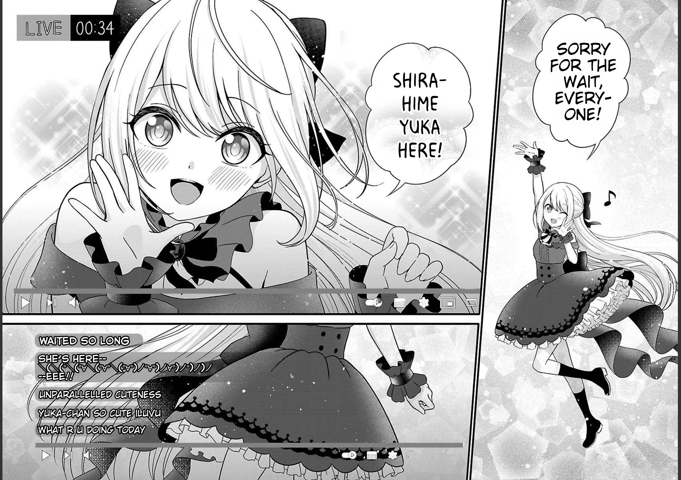 I was Heartbroken, So I Became a VTuber, But Then I Became Popular with the Older Ladies Chapter 5 page 2 - Chapter 5: First stream