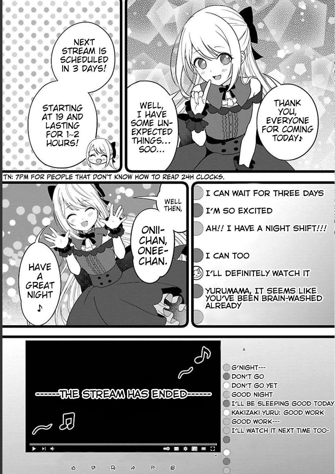 I was Heartbroken, So I Became a VTuber, But Then I Became Popular with the Older Ladies Chapter 5 page 20 - Chapter 5: First stream