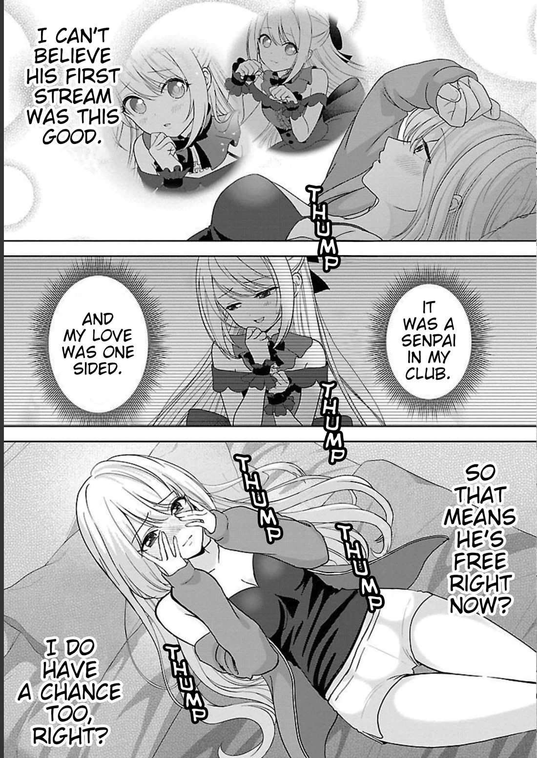 I was Heartbroken, So I Became a VTuber, But Then I Became Popular with the Older Ladies Chapter 5 page 24 - Chapter 5: First stream