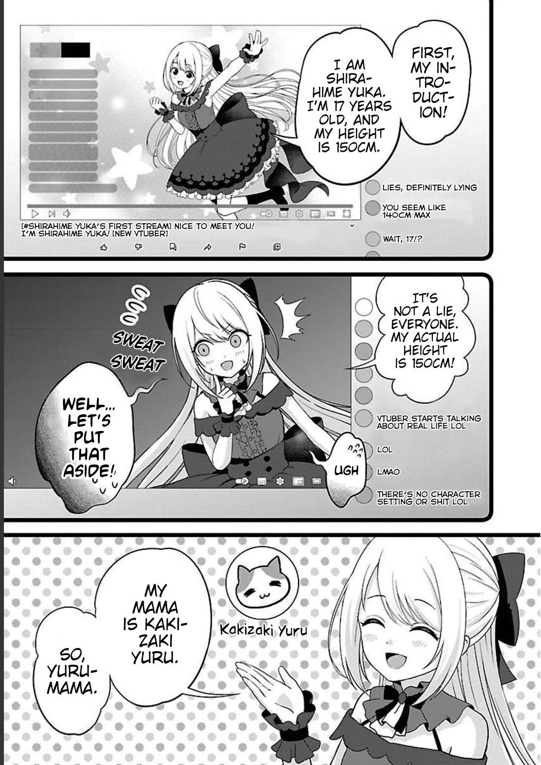 I was Heartbroken, So I Became a VTuber, But Then I Became Popular with the Older Ladies Chapter 5 page 4 - Chapter 5: First stream