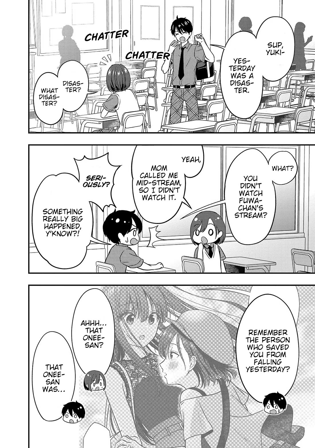 I was Heartbroken, So I Became a VTuber, But Then I Became Popular with the Older Ladies Chapter 7 page 14 - Chapter 7: Coincinception