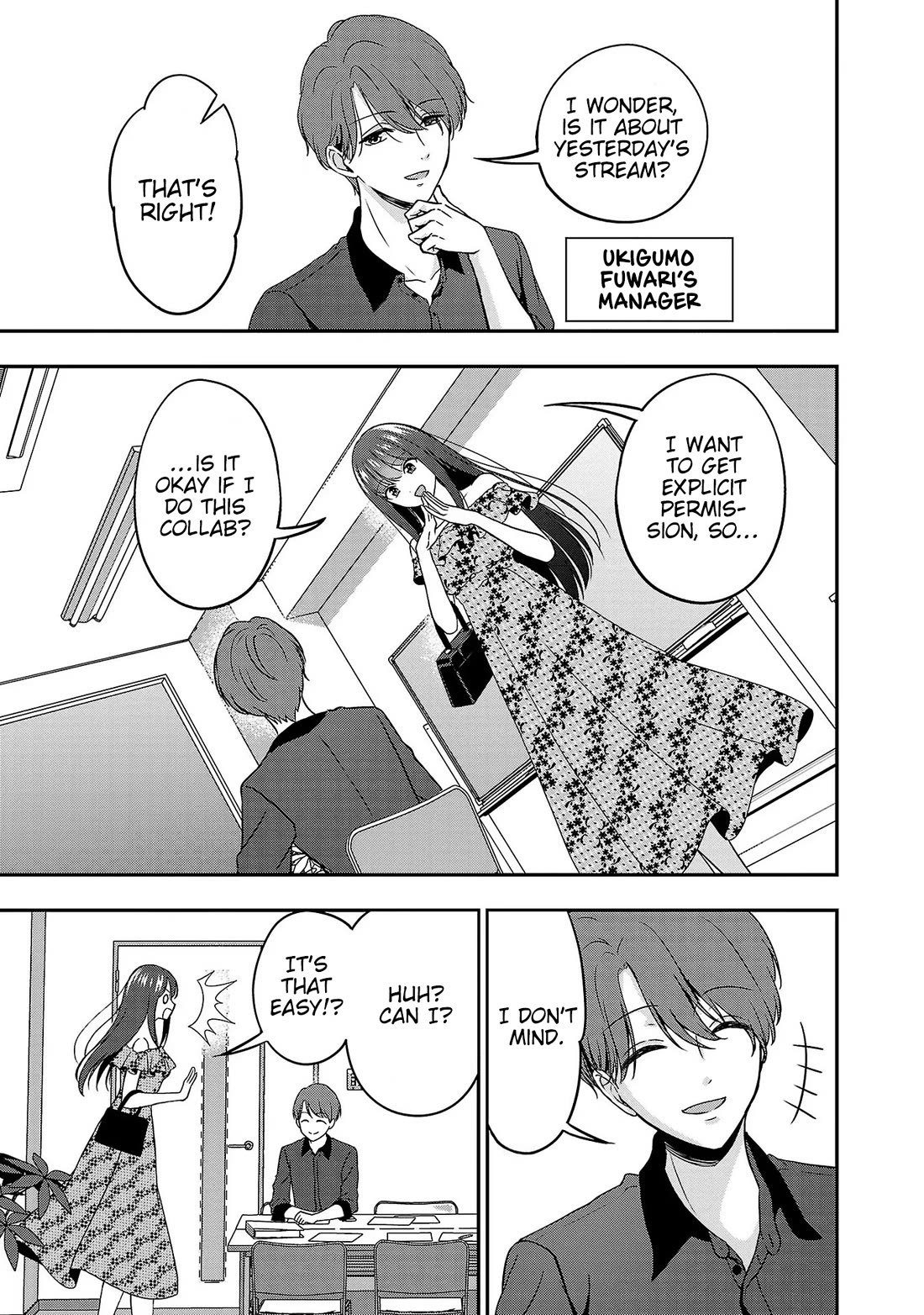 I was Heartbroken, So I Became a VTuber, But Then I Became Popular with the Older Ladies Chapter 7 page 23 - Chapter 7: Coincinception