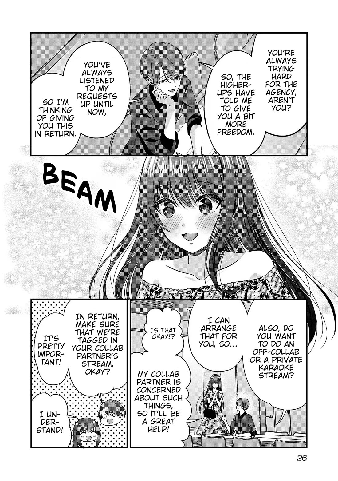 I was Heartbroken, So I Became a VTuber, But Then I Became Popular with the Older Ladies Chapter 7 page 24 - Chapter 7: Coincinception