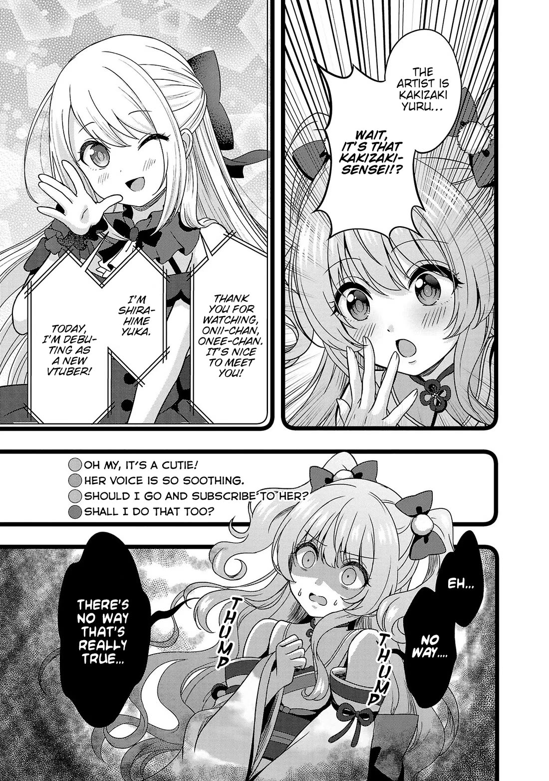 I was Heartbroken, So I Became a VTuber, But Then I Became Popular with the Older Ladies Chapter 7 page 7 - Chapter 7: Coincinception