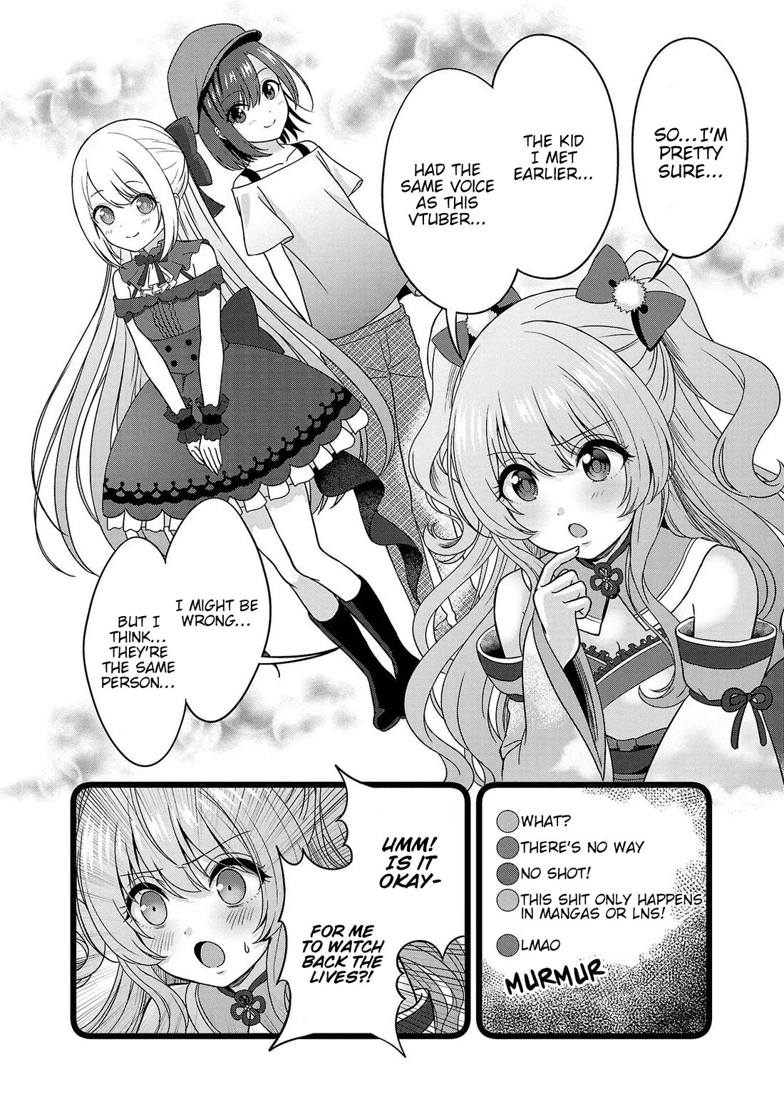 I was Heartbroken, So I Became a VTuber, But Then I Became Popular with the Older Ladies Chapter 7 page 8 - Chapter 7: Coincinception