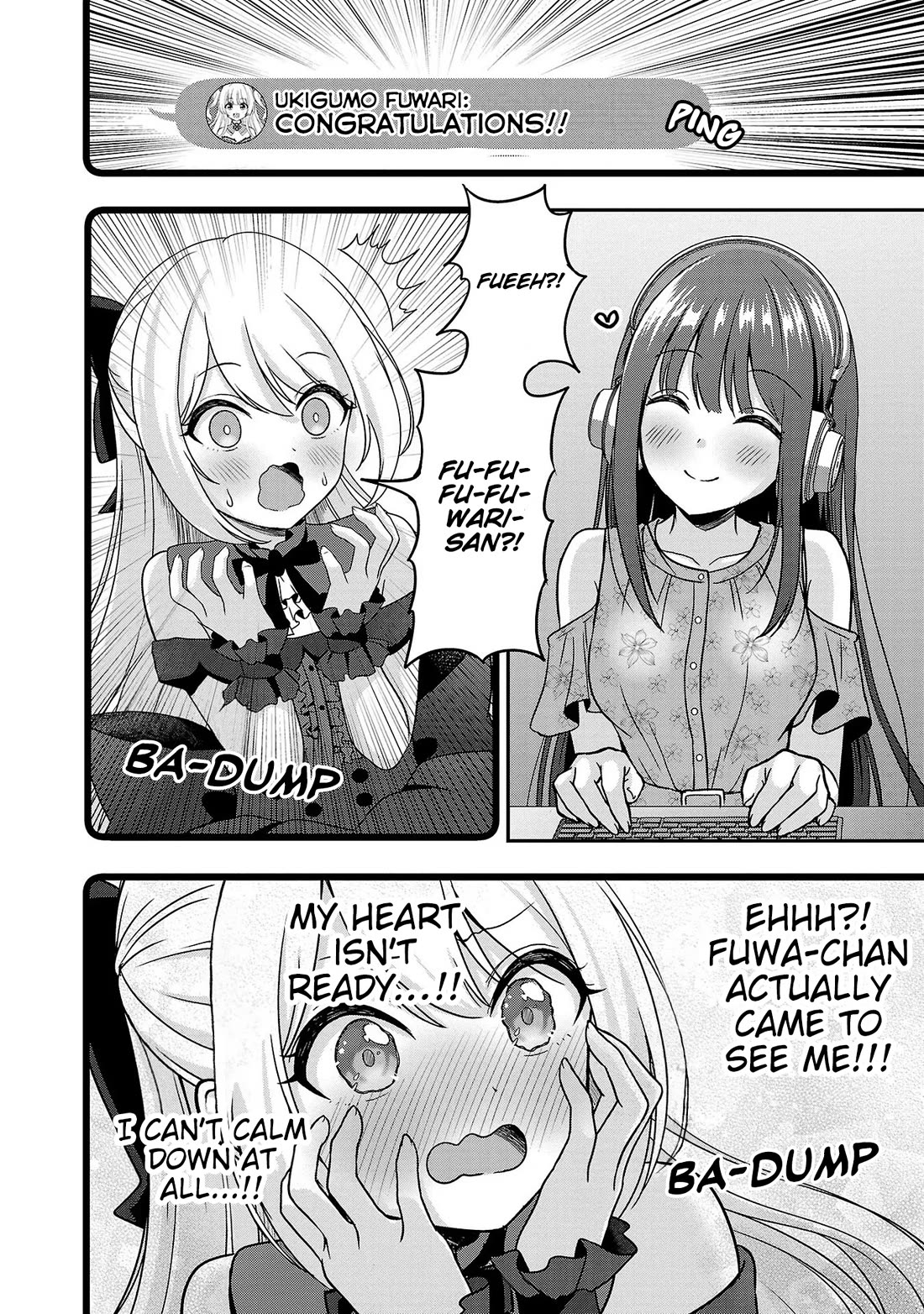 I was Heartbroken, So I Became a VTuber, But Then I Became Popular with the Older Ladies Chapter 8 page 12 - Chapter 8: 2000 subscribers Commemorative Stream (First half)