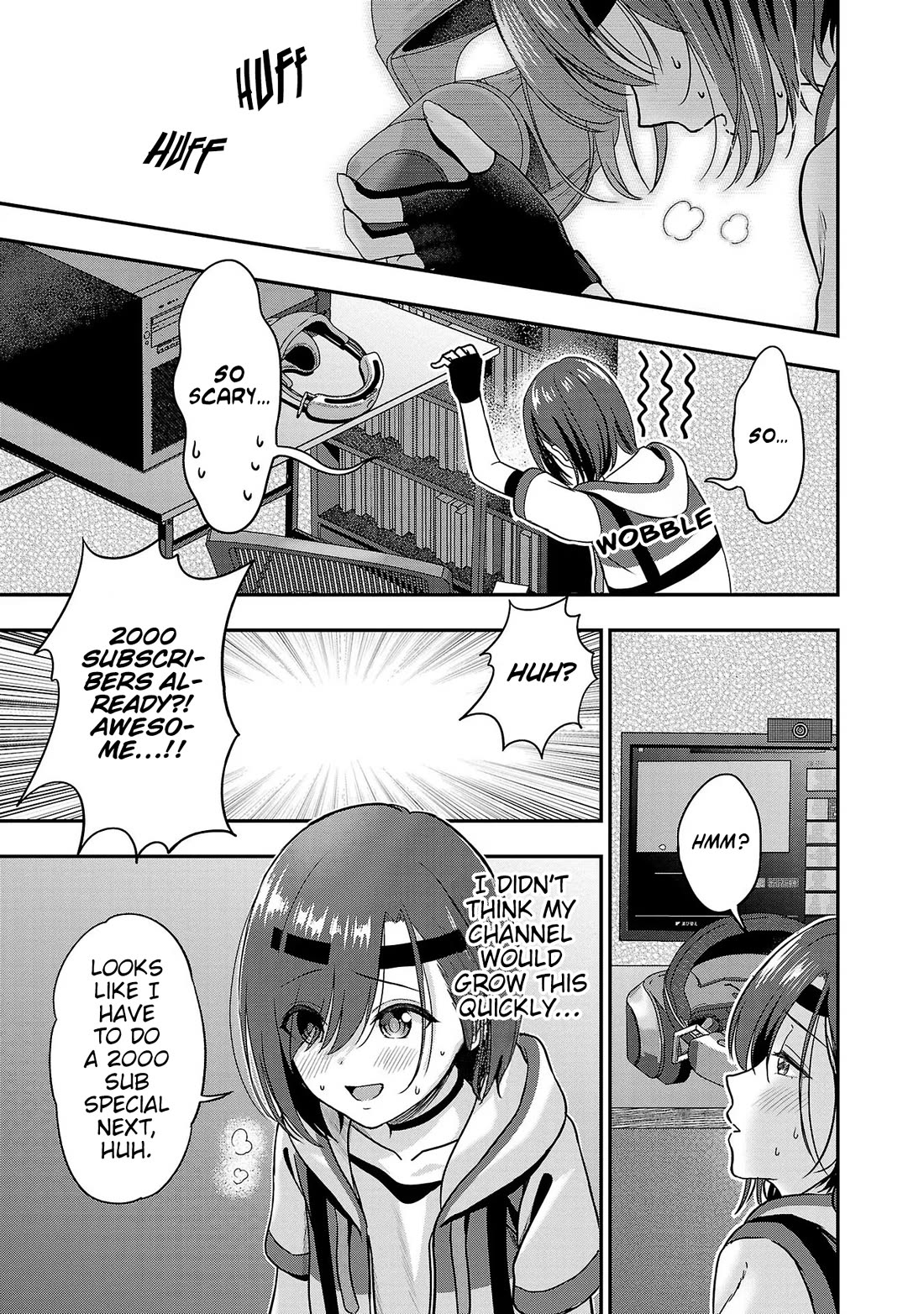 I was Heartbroken, So I Became a VTuber, But Then I Became Popular with the Older Ladies Chapter 8 page 7 - Chapter 8: 2000 subscribers Commemorative Stream (First half)
