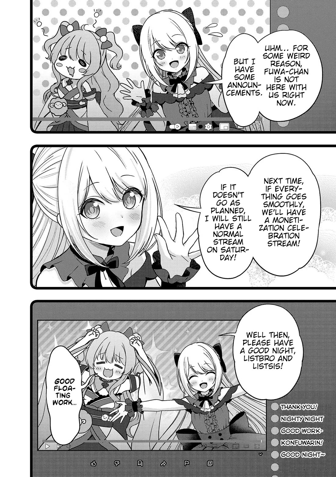 I was Heartbroken, So I Became a VTuber, But Then I Became Popular with the Older Ladies Chapter 9 page 12 - Chapter 9: 2000 Subscribers Commemorative Stream (Last half)