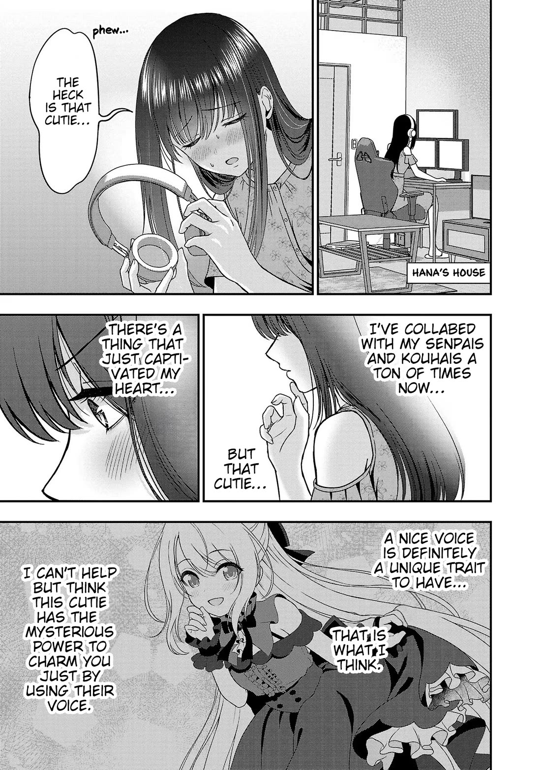 I was Heartbroken, So I Became a VTuber, But Then I Became Popular with the Older Ladies Chapter 9 page 13 - Chapter 9: 2000 Subscribers Commemorative Stream (Last half)