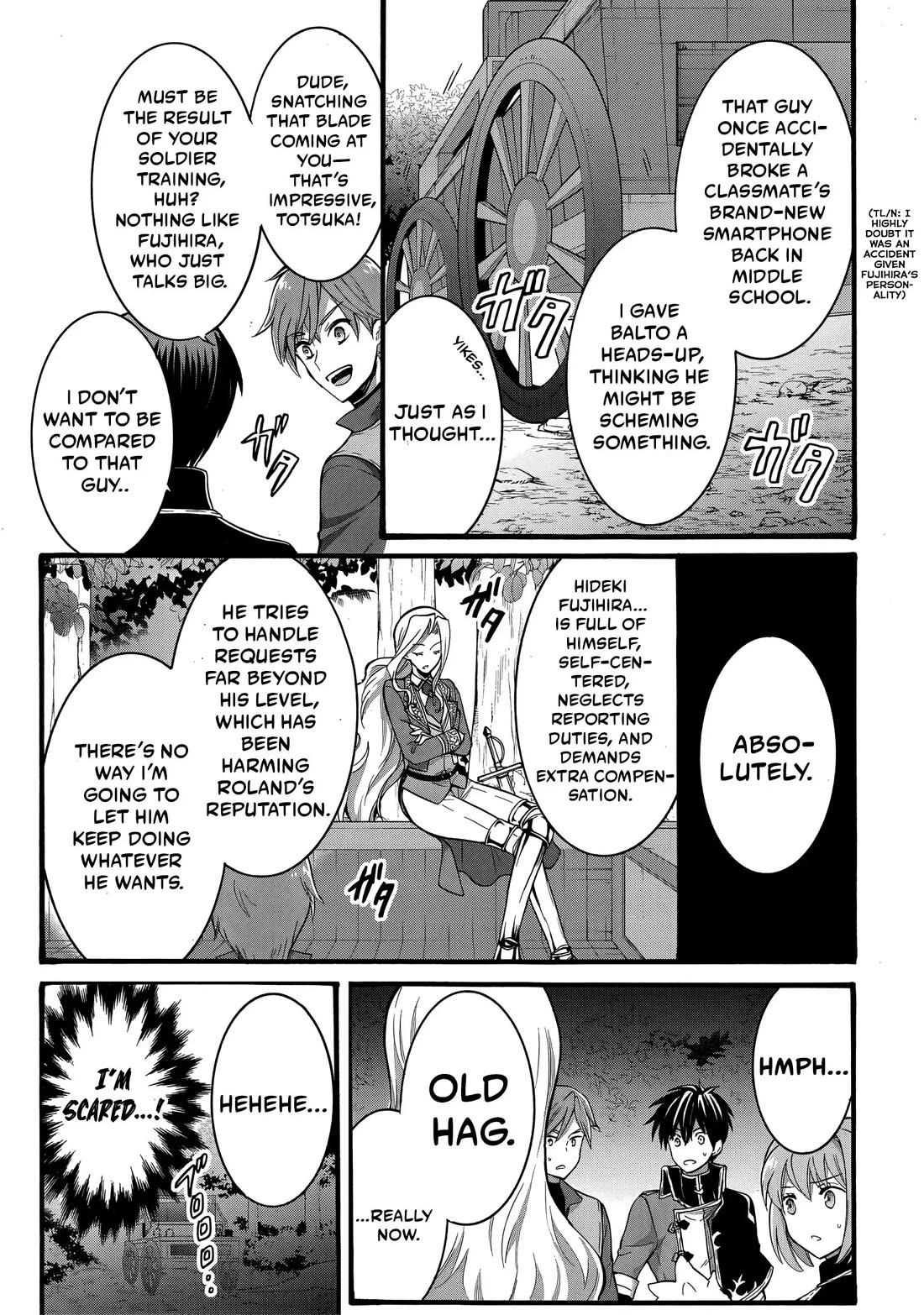 I Was Invited to Join the Country as an Otherworldly Warrior, but I Refused and Decided to Start as a Soldier Chapter 18 page 14 - Chapter 18