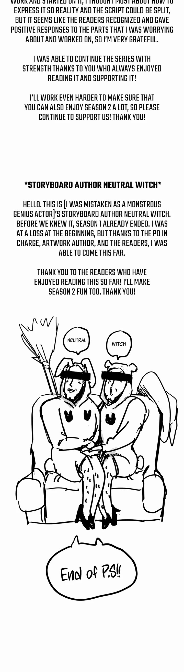 I Was Mistaken As a Monstrous Genius Actor Chapter 51 page 46 - Chapter 51: S1 End