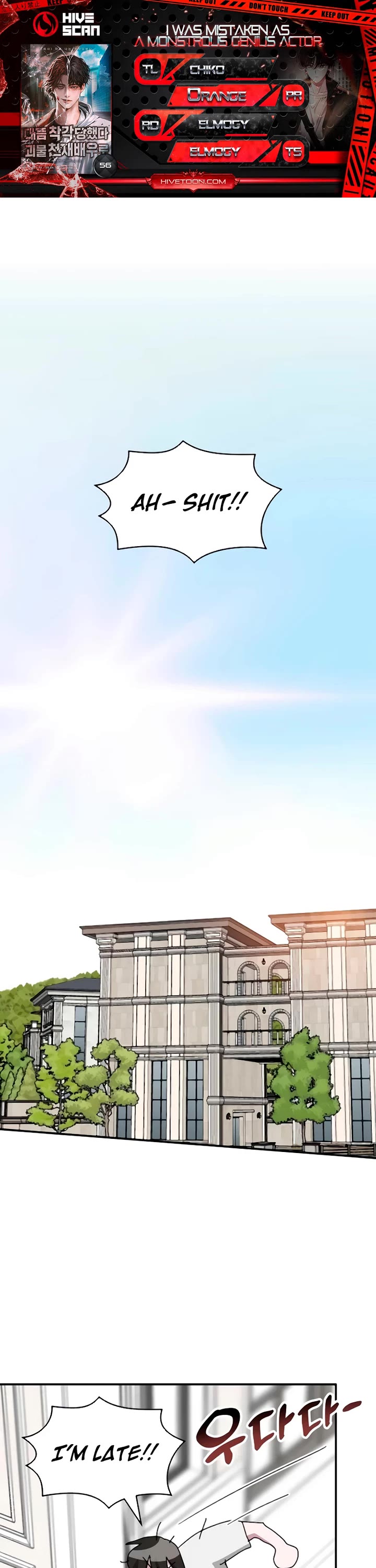 I Was Mistaken As a Monstrous Genius Actor Chapter 56 page 1 - Chapter 56