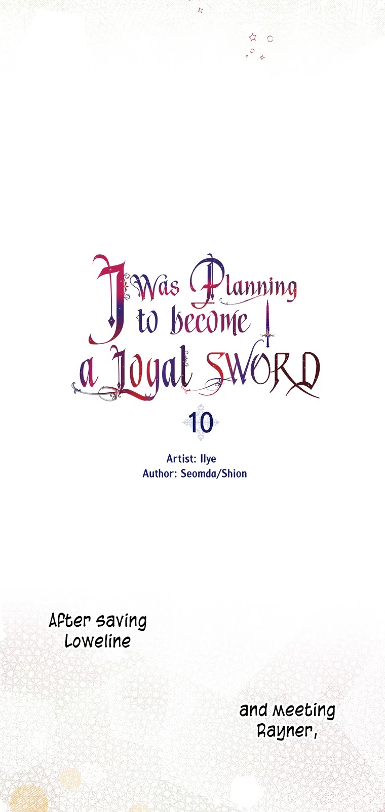 I Was Planning to Become a Loyal Sword Chapter 10 page 7 - Chapter 10
