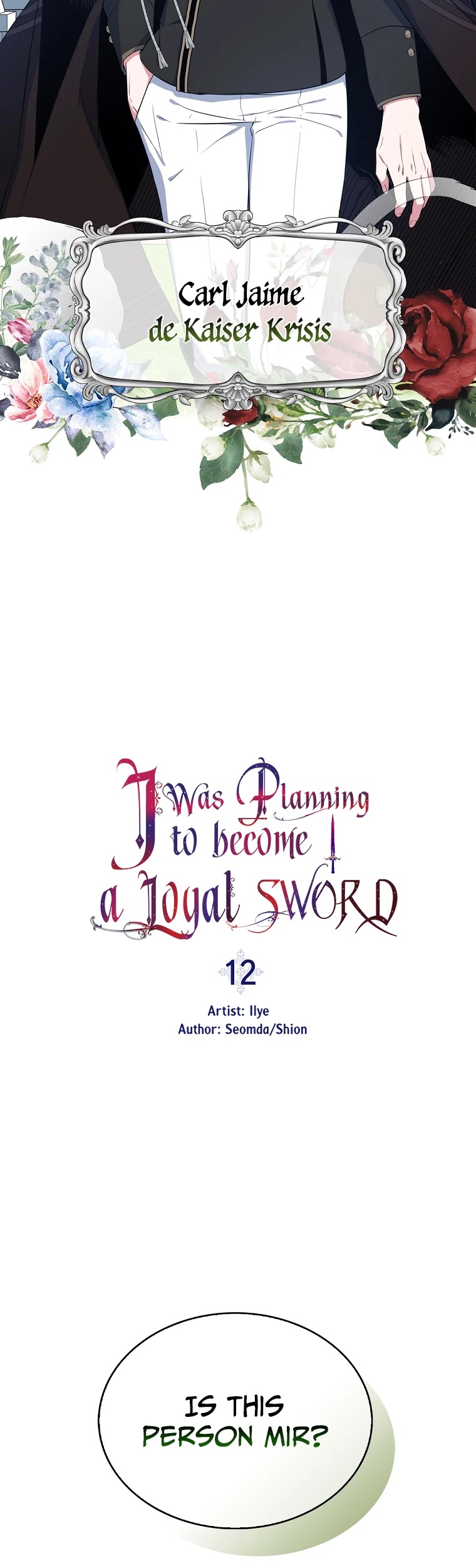 I Was Planning to Become a Loyal Sword Chapter 12 page 8 - Chapter 12