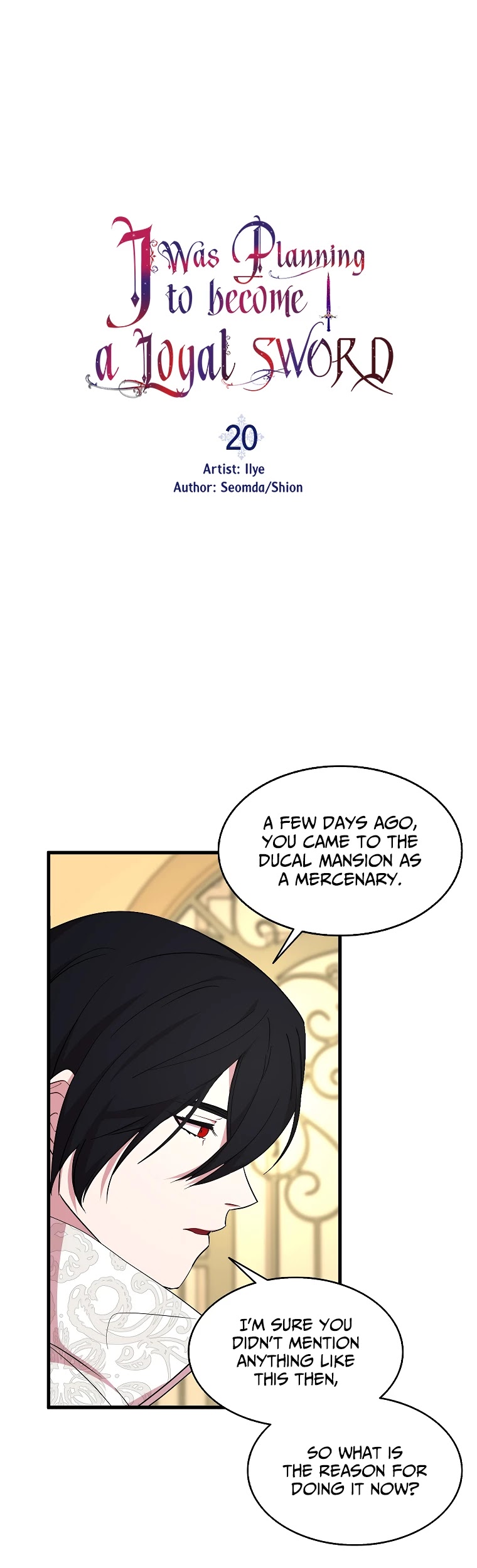I Was Planning to Become a Loyal Sword Chapter 20 page 7 - Chapter 20