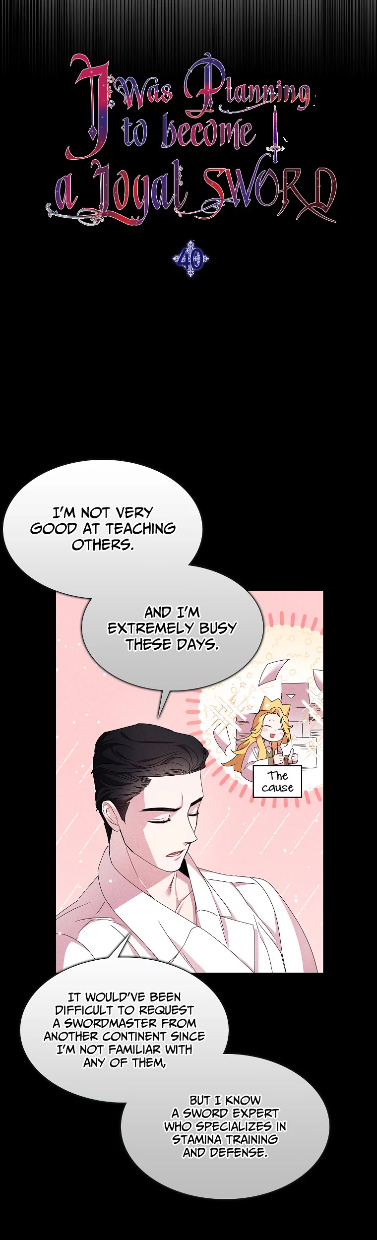 I Was Planning to Become a Loyal Sword Chapter 40 page 8 - Chapter 40
