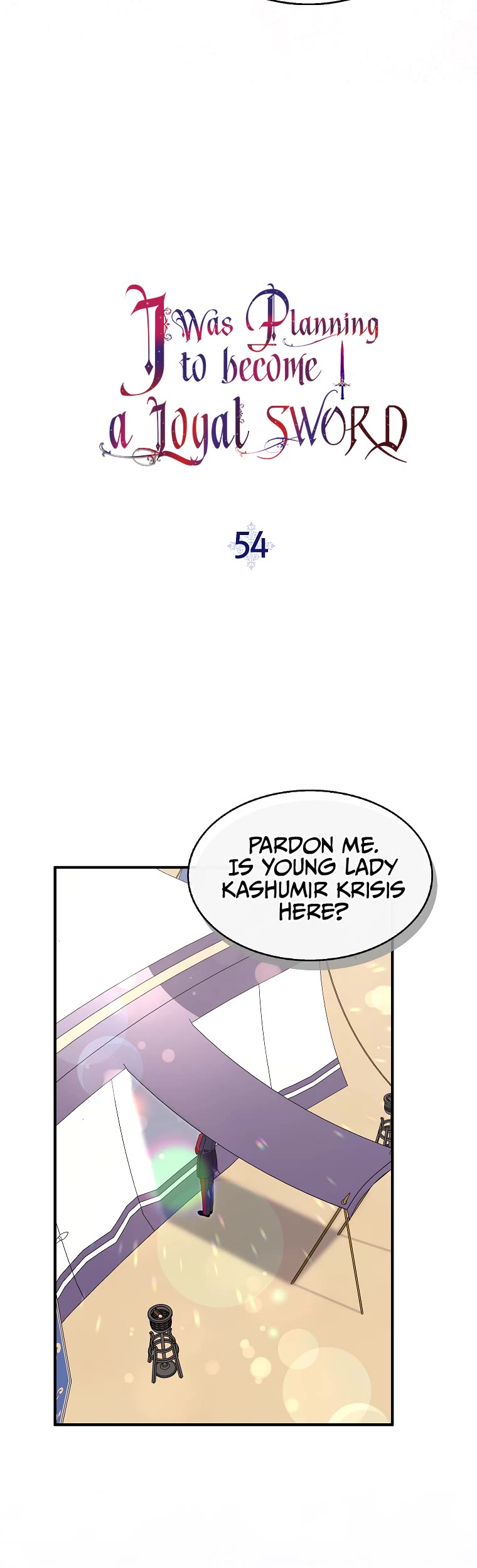 I Was Planning to Become a Loyal Sword Chapter 54 page 8 - Chapter 54