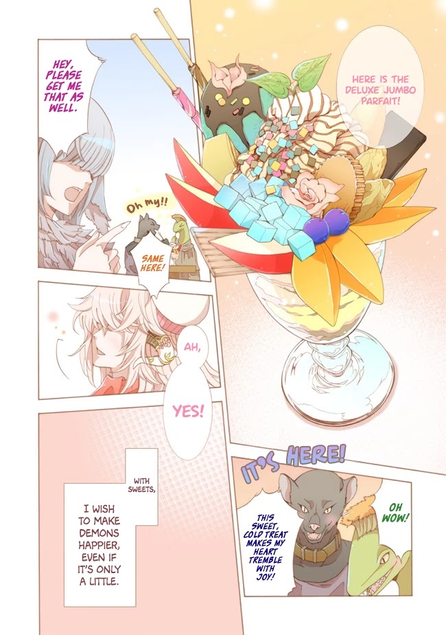 I Was Pleased to Make a Parfait for the Demon King Chapter 1.1 page 3 - Chapter 1.1