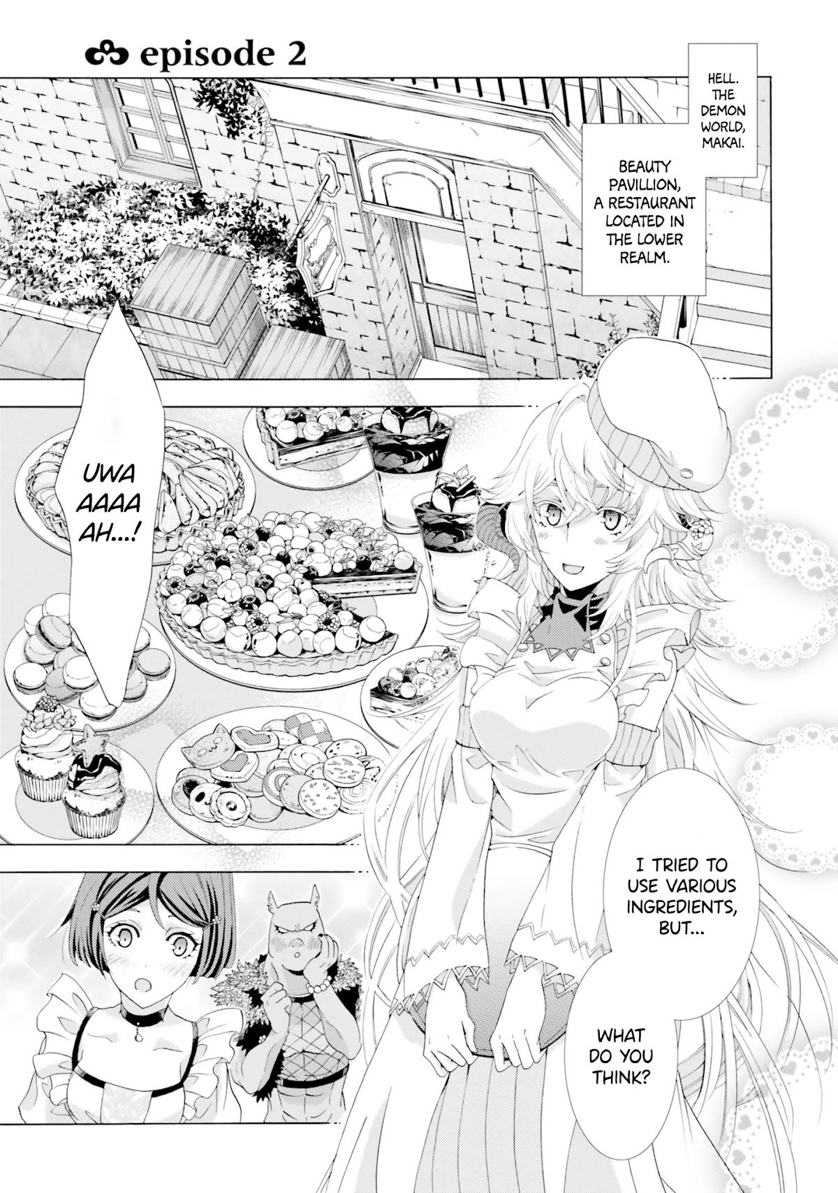 I Was Pleased to Make a Parfait for the Demon King Chapter 2.1 page 2 - Chapter 2.1