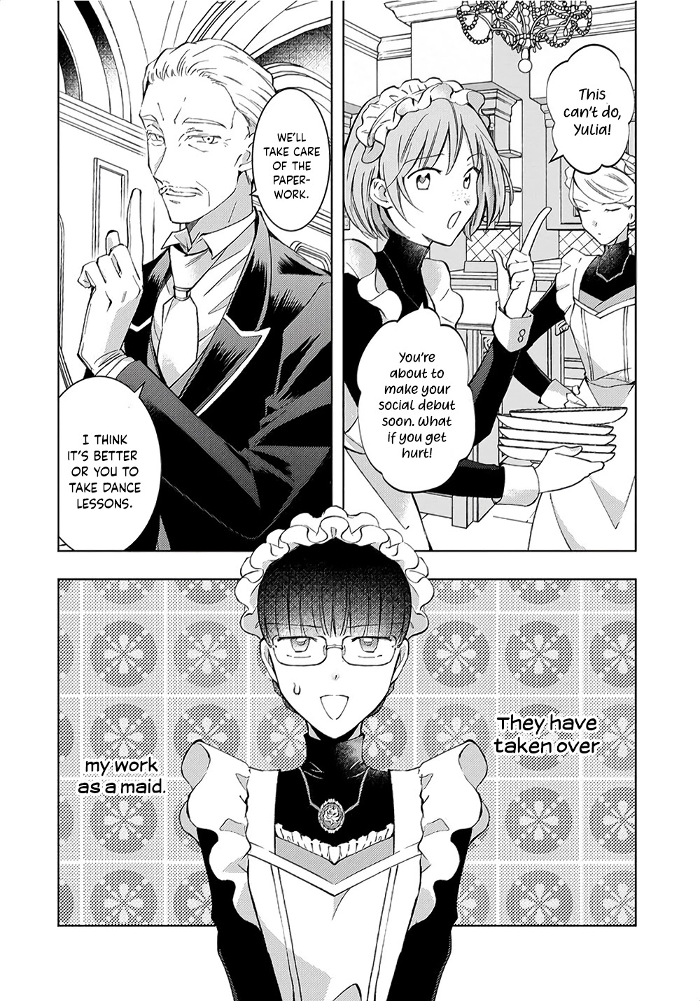 I Was Reincarnated, and Now I'm a Maid! Chapter 7 page 15 - Chapter 7