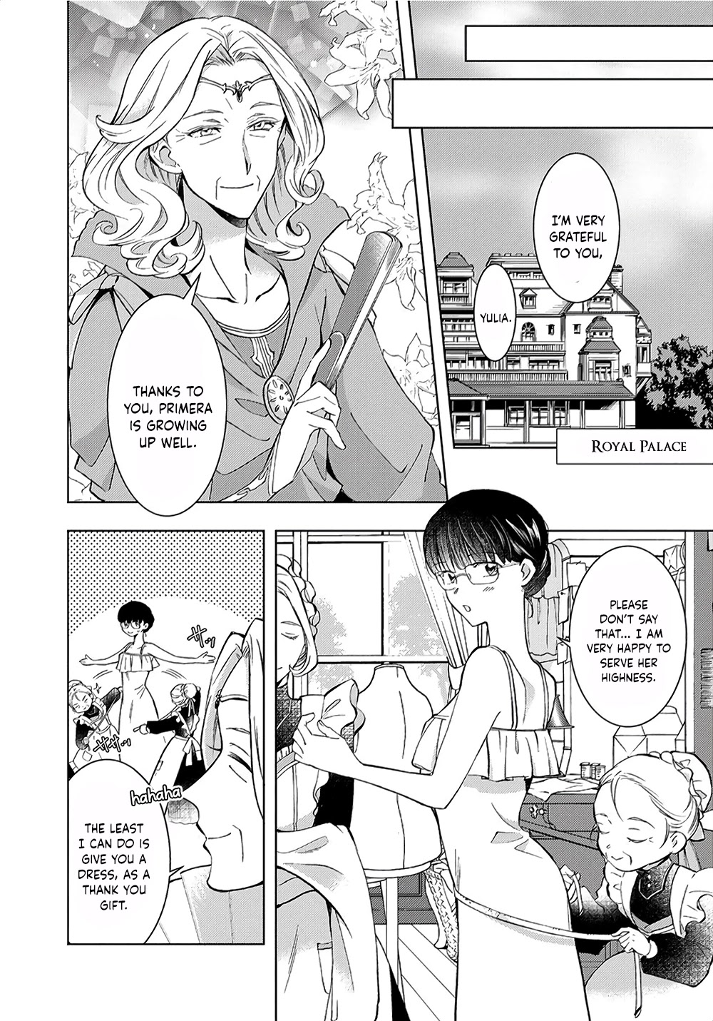 I Was Reincarnated, and Now I'm a Maid! Chapter 7 page 8 - Chapter 7