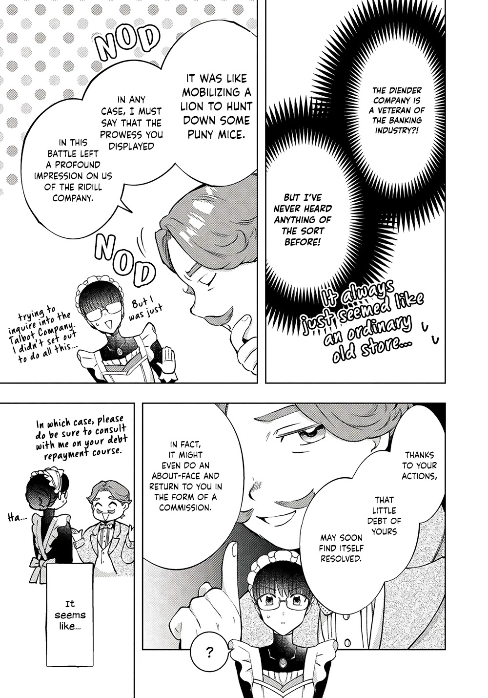 I Was Reincarnated, and Now I'm a Maid! Chapter 9 page 18 - Chapter 9