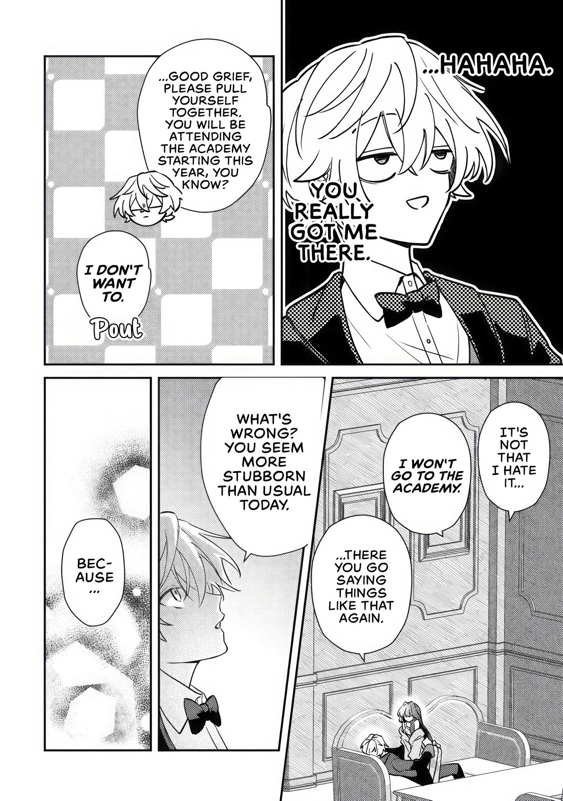 I Was Reincarnated as a Childhood Friend of the Last Boss Who Has Fallen Into the Darkness Chapter 13 page 17 - Chapter 13: The Final Boss Studies For The Entrance Exams