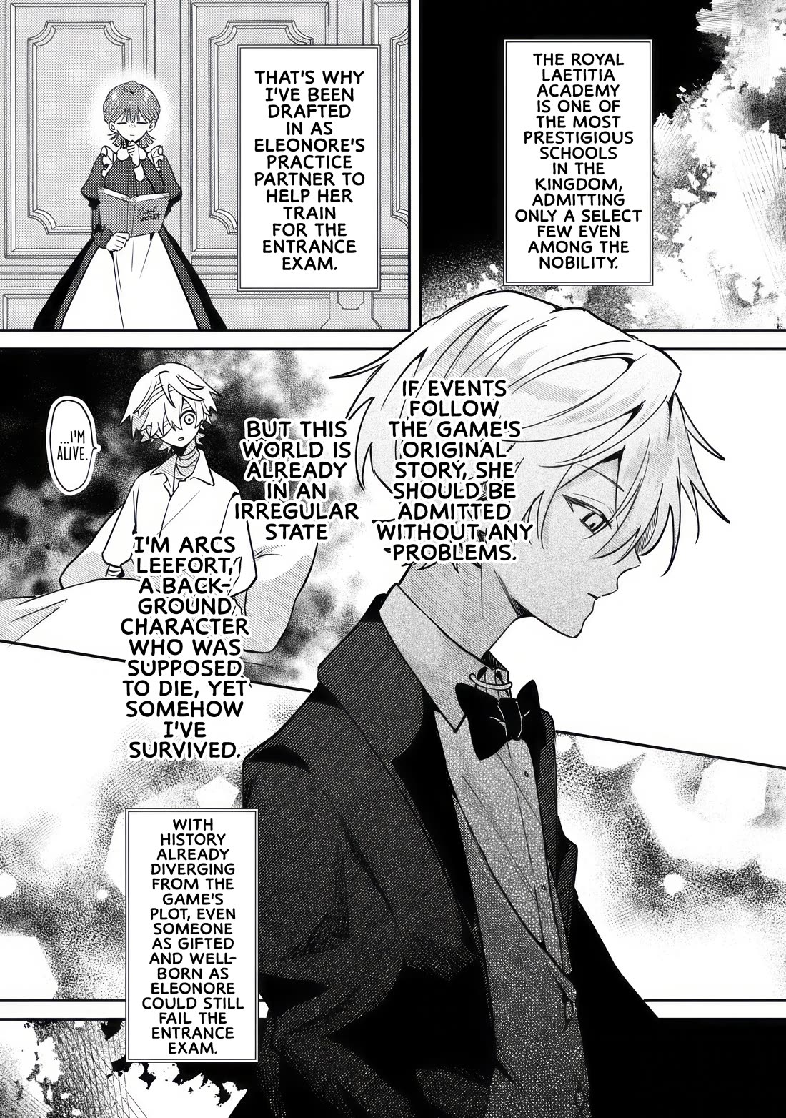 I Was Reincarnated as a Childhood Friend of the Last Boss Who Has Fallen Into the Darkness Chapter 13 page 5 - Chapter 13: The Final Boss Studies For The Entrance Exams