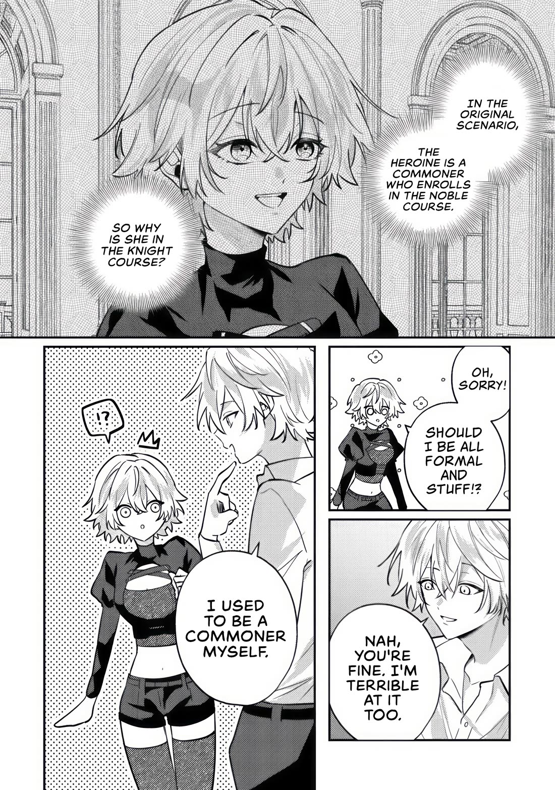 I Was Reincarnated as a Childhood Friend of the Last Boss Who Has Fallen Into the Darkness Chapter 15 page 17 - Chapter 15: The Final Boss's Entrance Exam