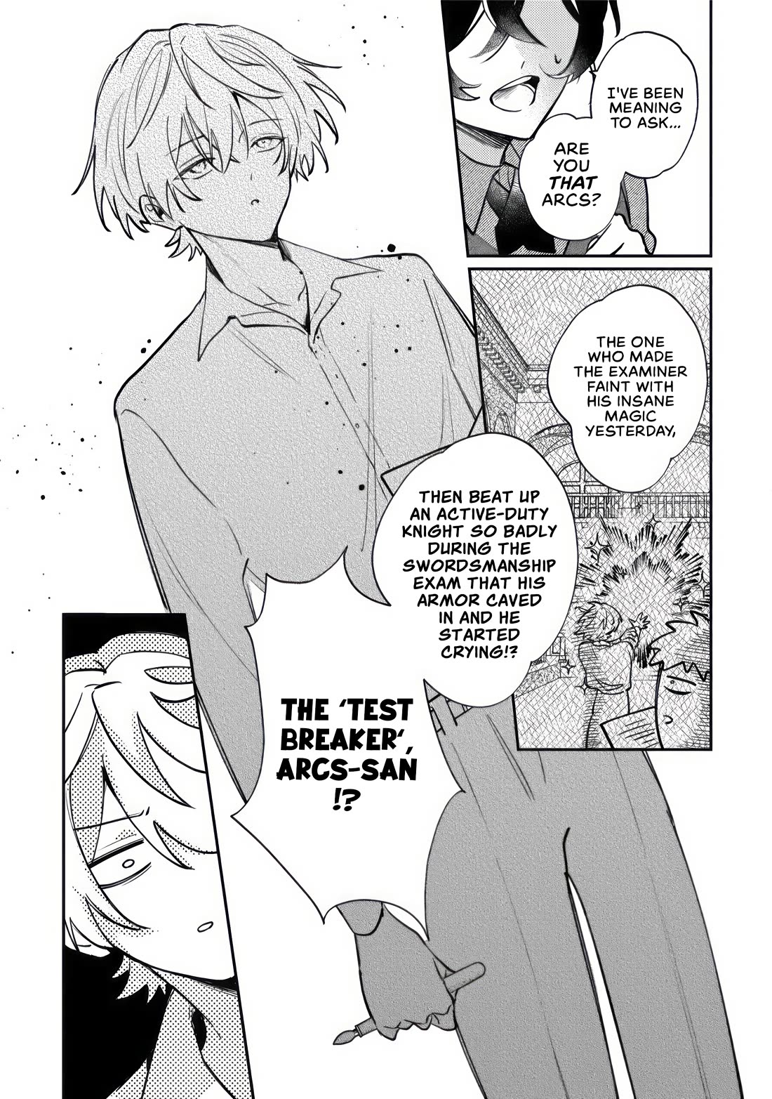 I Was Reincarnated as a Childhood Friend of the Last Boss Who Has Fallen Into the Darkness Chapter 15 page 26 - Chapter 15: The Final Boss's Entrance Exam