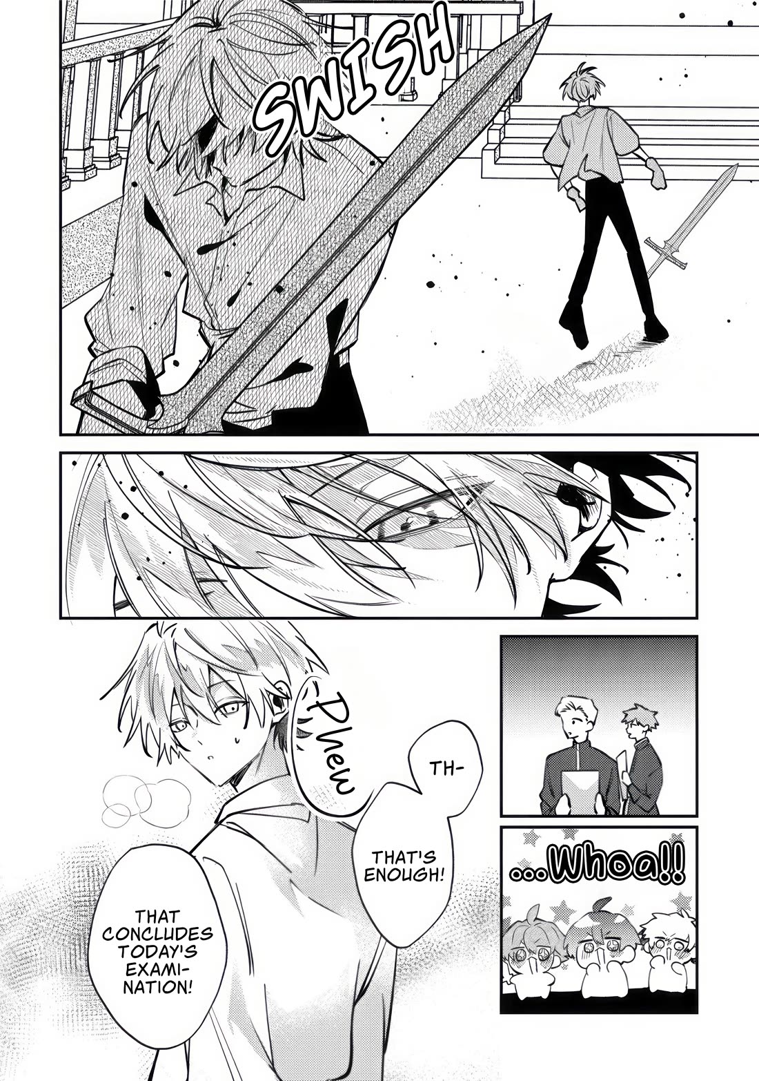 I Was Reincarnated as a Childhood Friend of the Last Boss Who Has Fallen Into the Darkness Chapter 15 page 3 - Chapter 15: The Final Boss's Entrance Exam